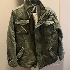 OshKosh B'gosh Olive Kids Fall Coat